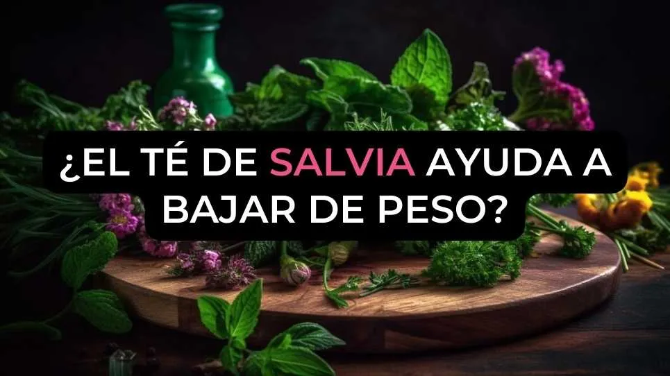 ¿El té de salvia ayuda a bajar de peso?