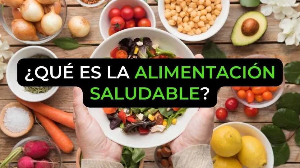 ¿Qué es la alimentación saludable?